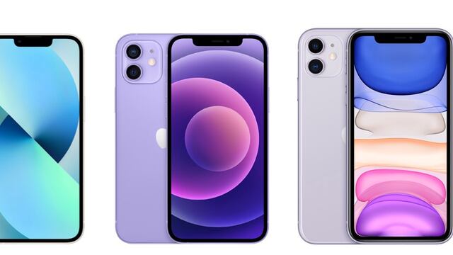 iPhone 13 vs iPhone 12 vs iPhone 11