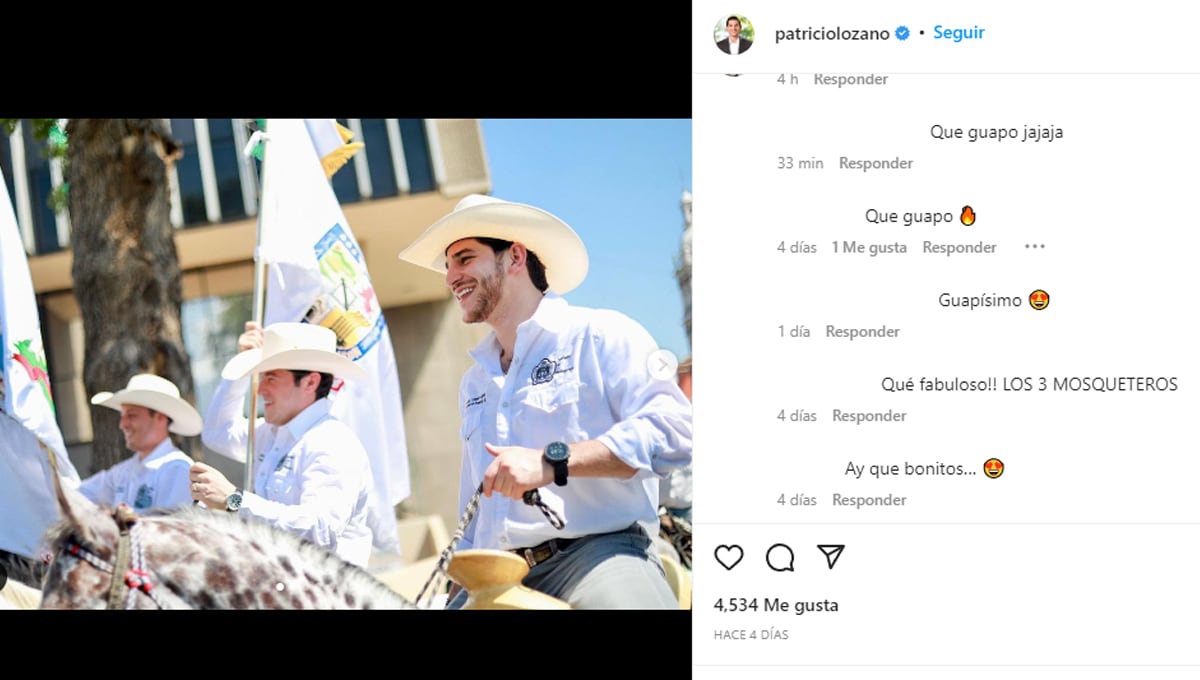 Piropos a Patricio Lozano