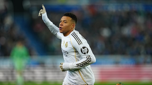 Kylian Mbappé apareció para la victoria de Real Madrid en su visita a Alavés