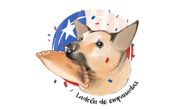 Perrito ladrón.
