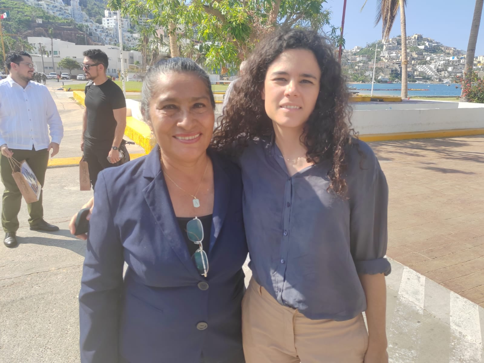 Abelina López Rodríguez en Acapulco