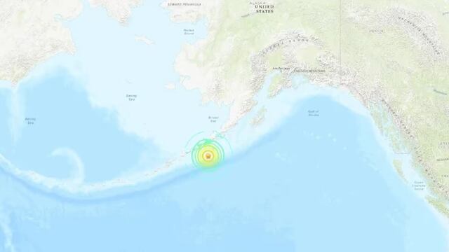 Sismo magnitud 7.2 en Alaska