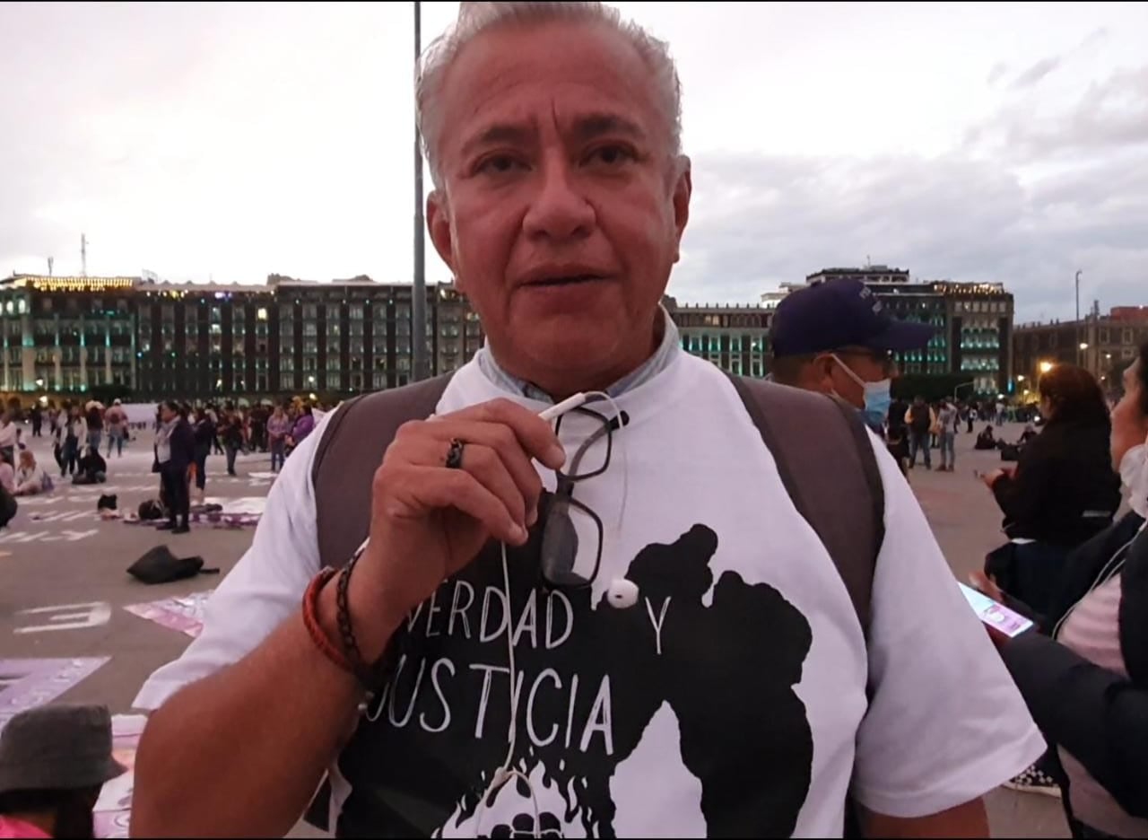 Alberto Reyes, papá de Edna