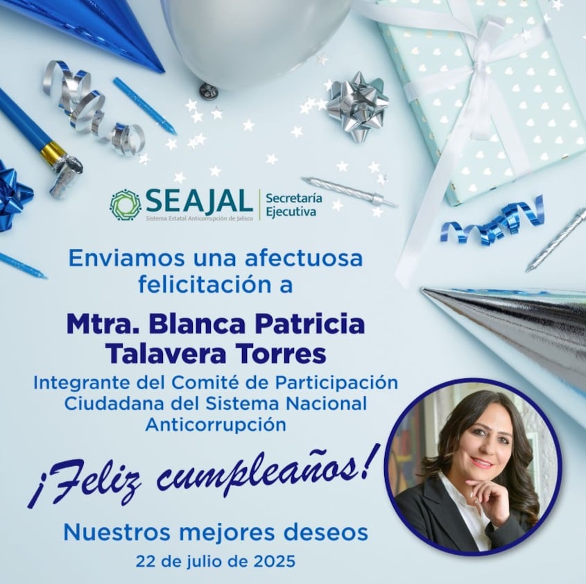 Patricia Talavera, comisionada ciudadana del Sistema Nacional Anticorrupción