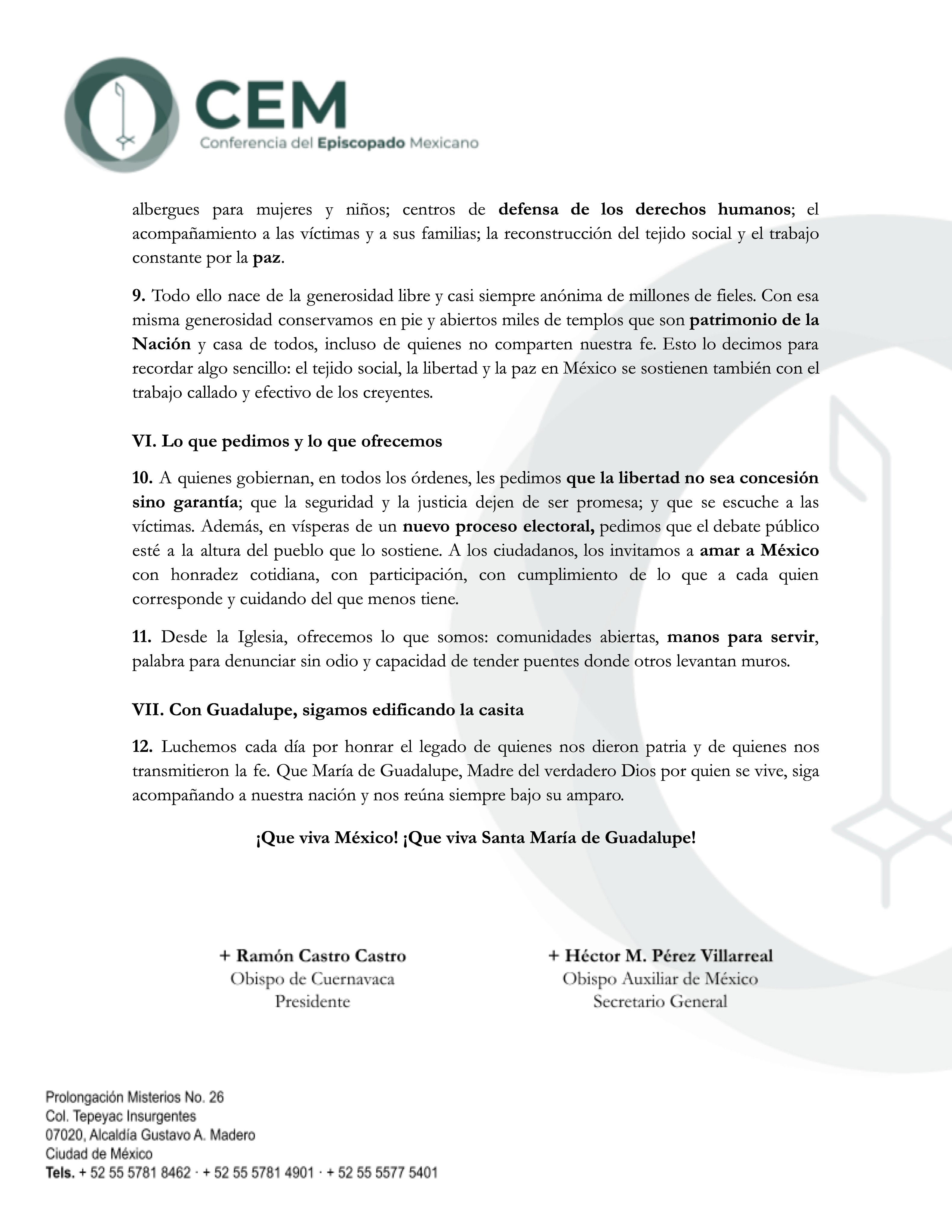 CEM identifica 5 retos que enfrenta México a 216 años de la Independencia