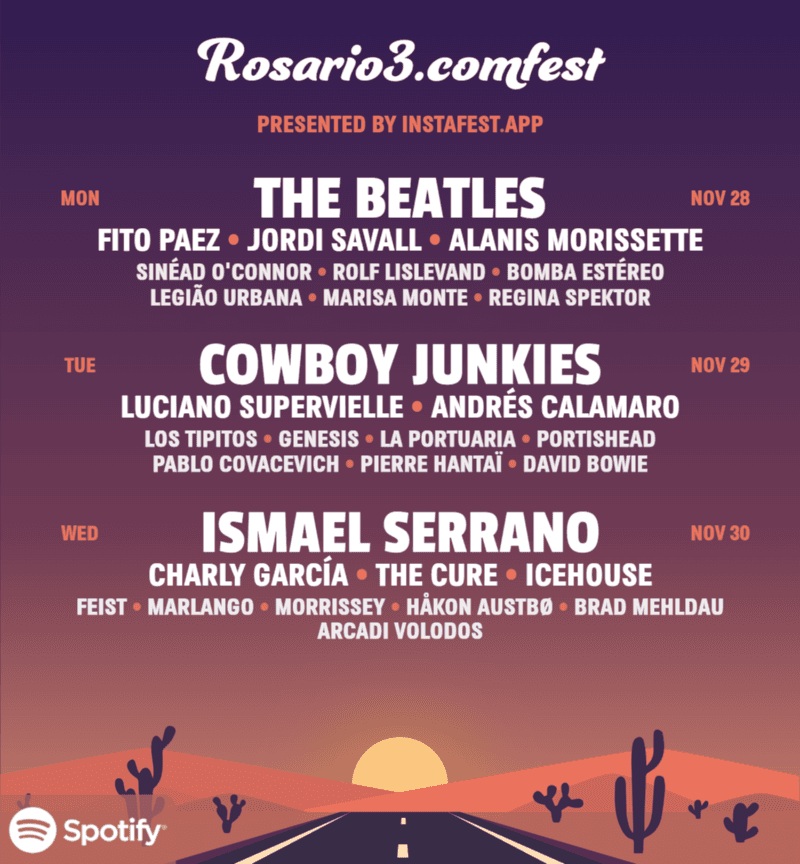 Instafest, la app para volver realidad el lineup de tus sueños