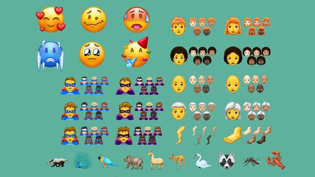 Parte del paquete Emoji 11.0.