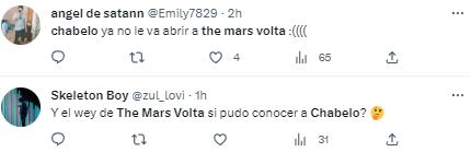 Reacciones al anhelo del cantante de The Mars Volta para que Chabelo abriera uno de sus conciertos