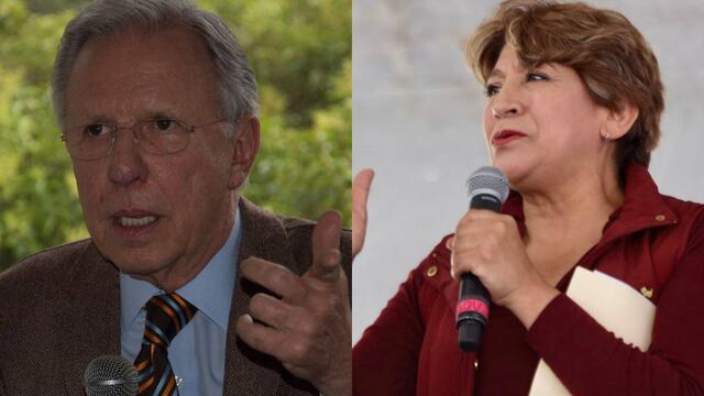 Joaquín López-Dóriga y Delfina Gómez