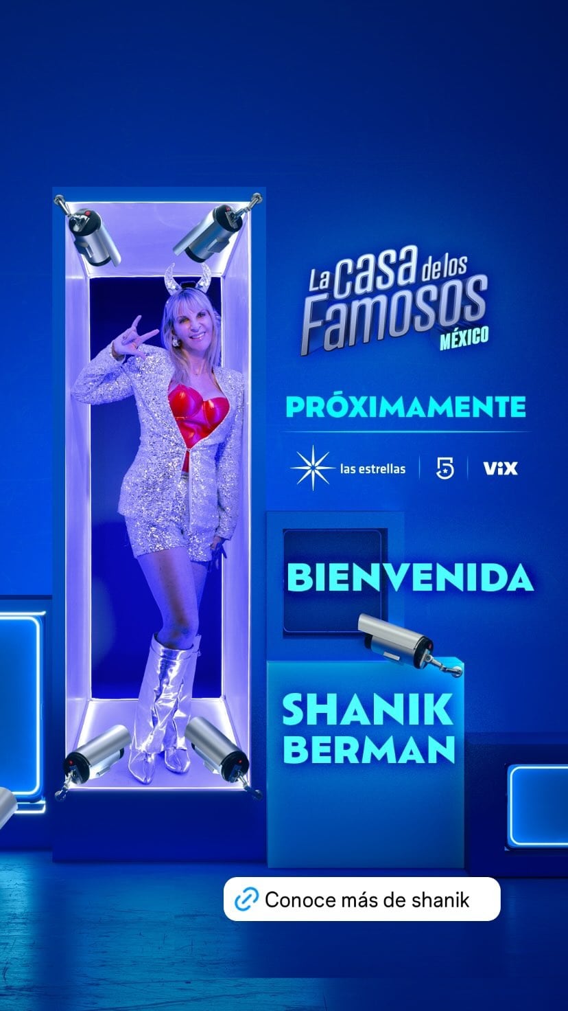 Shanik Berman, La Casa de los Famosos México 2024