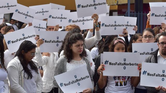 Consternación por asesinato de Norberto.