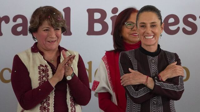 Delfina Gómez y Claudia Sheinbaum