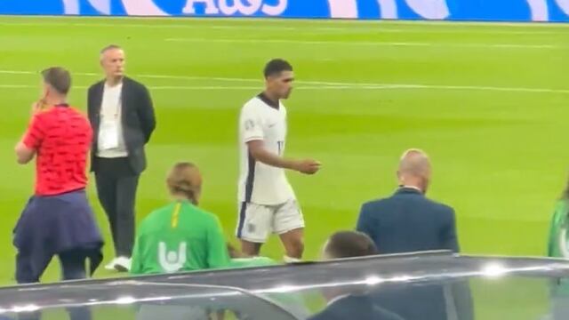 Jude Bellingham hace berrinche por perder la final de la Eurocopa 2024