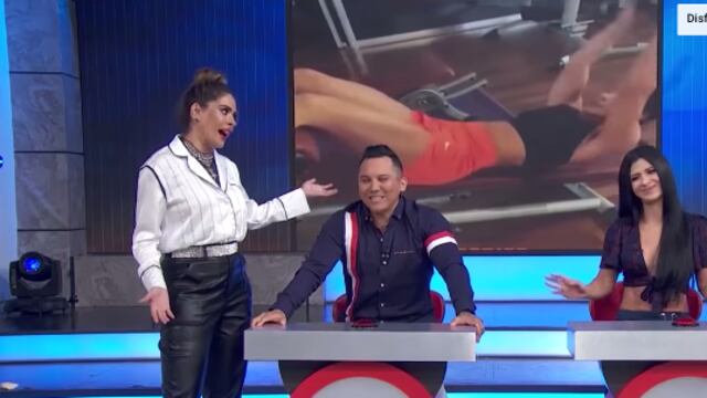 Kimberly Flores y Edwin Luna en Hoy