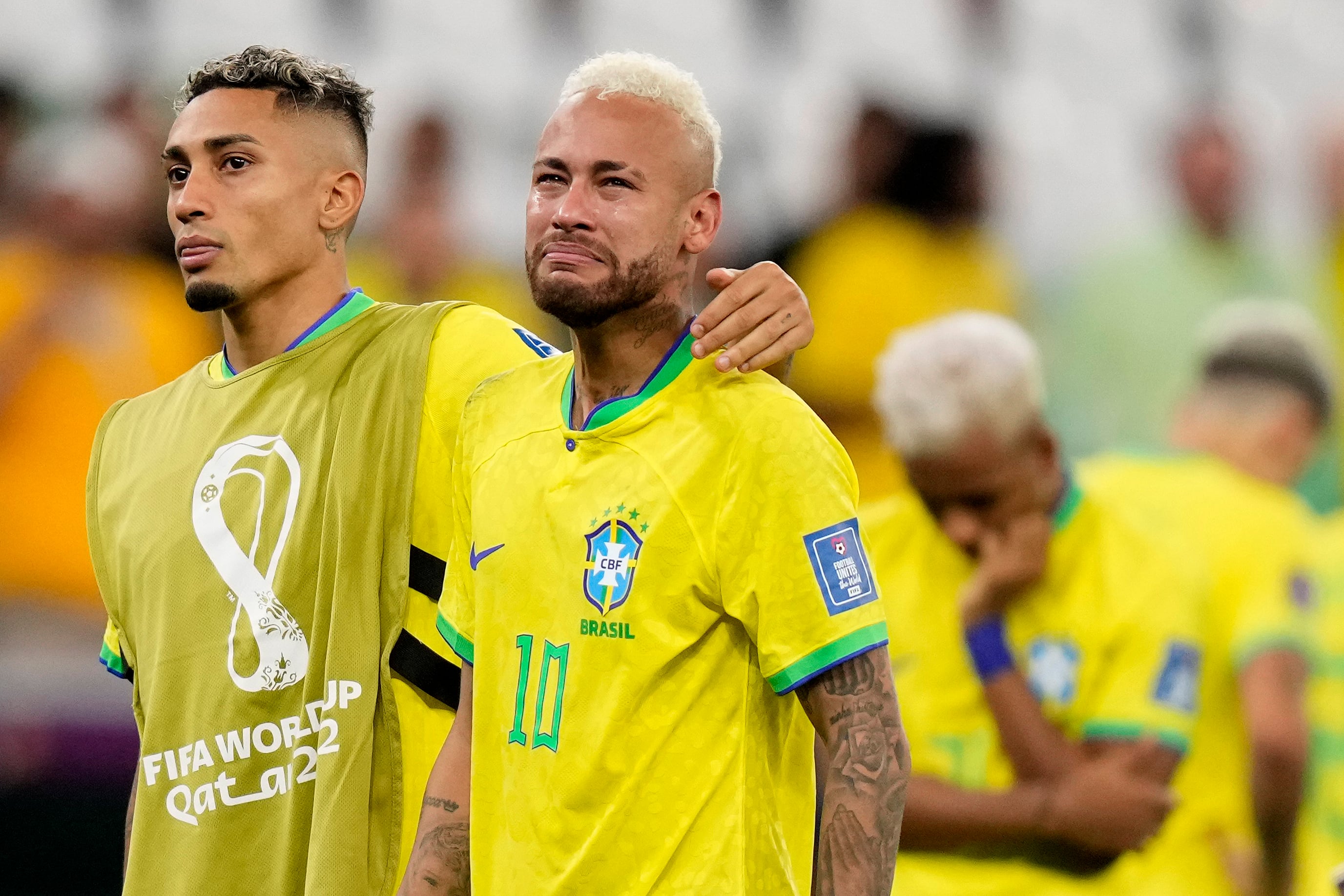 La Selección de Brasil quedó fuera de Qatar 2022.