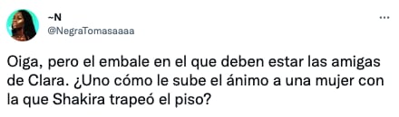 Shakira y Clara Chía