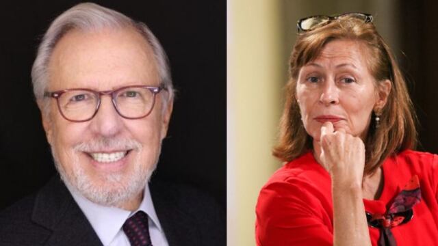 Joaquín López-Dóriga y Tatiana Clouthier