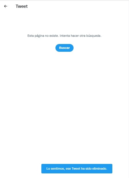 Felipe Calderón borró su tuit