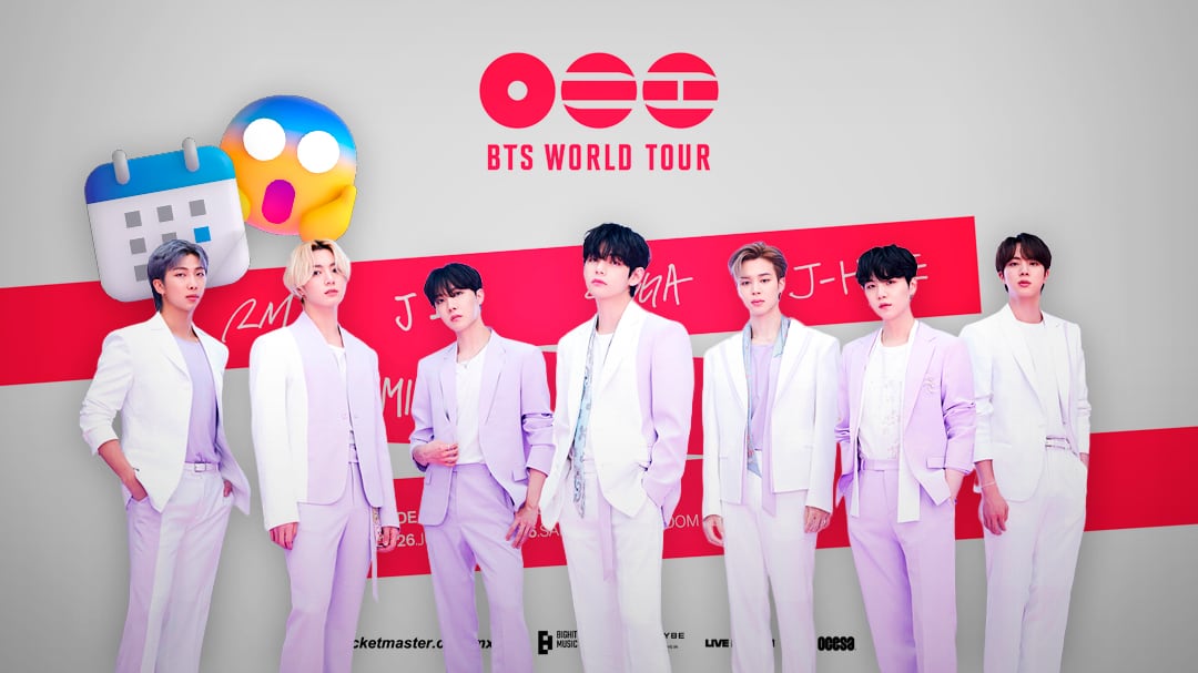 ¡Atención ARMY! Cambian fechas de preventa para los conciertos de BTS
