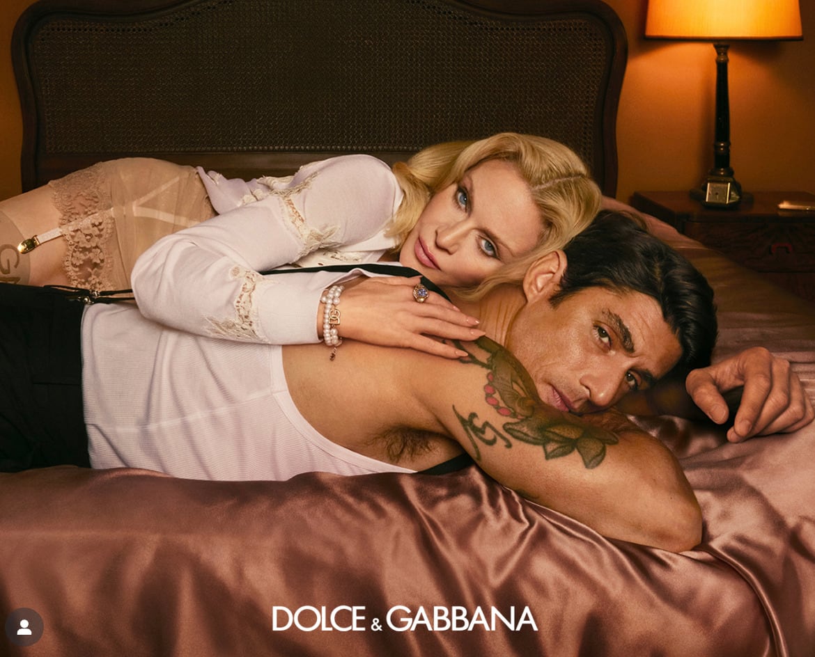 Madonna y Alberto Guerra protagonizan campaña para Dolce & Gabbana