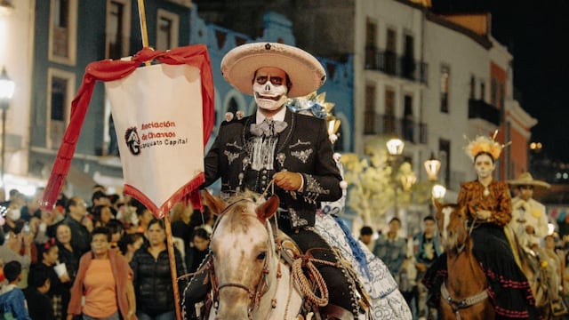 Se lleva a cabo el 7mo Festival del Día de los Muertos en Guanajuato.
