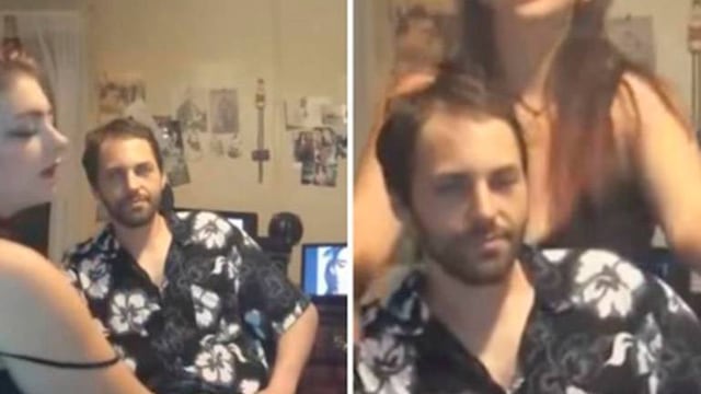 ¿Qué tal las expresiones del marido?