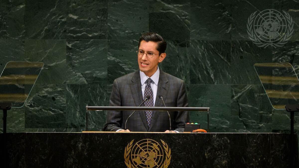 México continuará enviando ayuda humanitaria a Cuba, afirma Velasco en la ONU