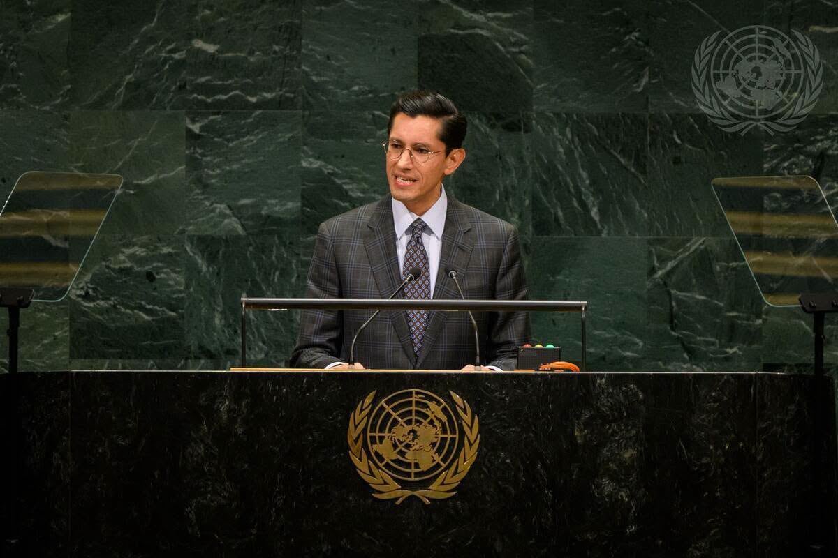 México continuará enviando ayuda humanitaria a Cuba, afirma Velasco en la ONU