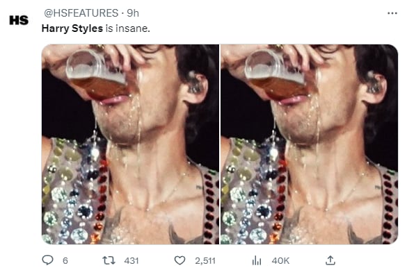 Memes de Harry Styles cerrando la era “Harry’s House”