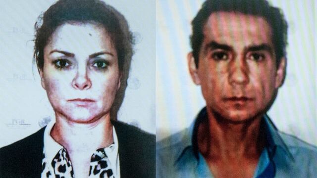 El exalcalde de Iguala José Luis Abarca y su esposa María de los Ángeles Pineda.