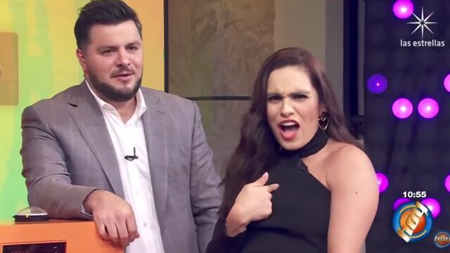 Tania Rincón dice otra 'palabrota'