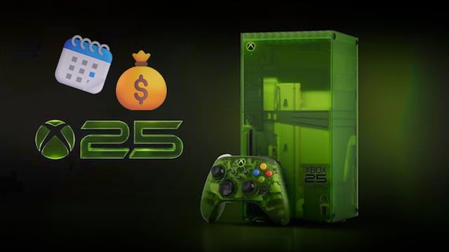 Xbox Series X del 25 aniversario: filtran fecha y precio