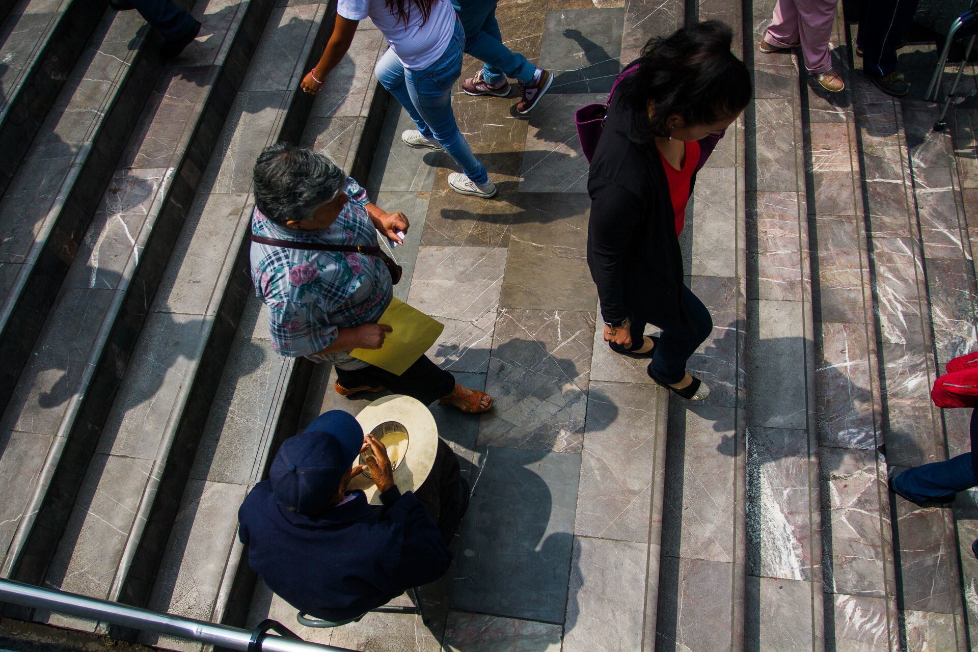 La menor de edad era obligada a pedir limosna. Imagen de Archivo.