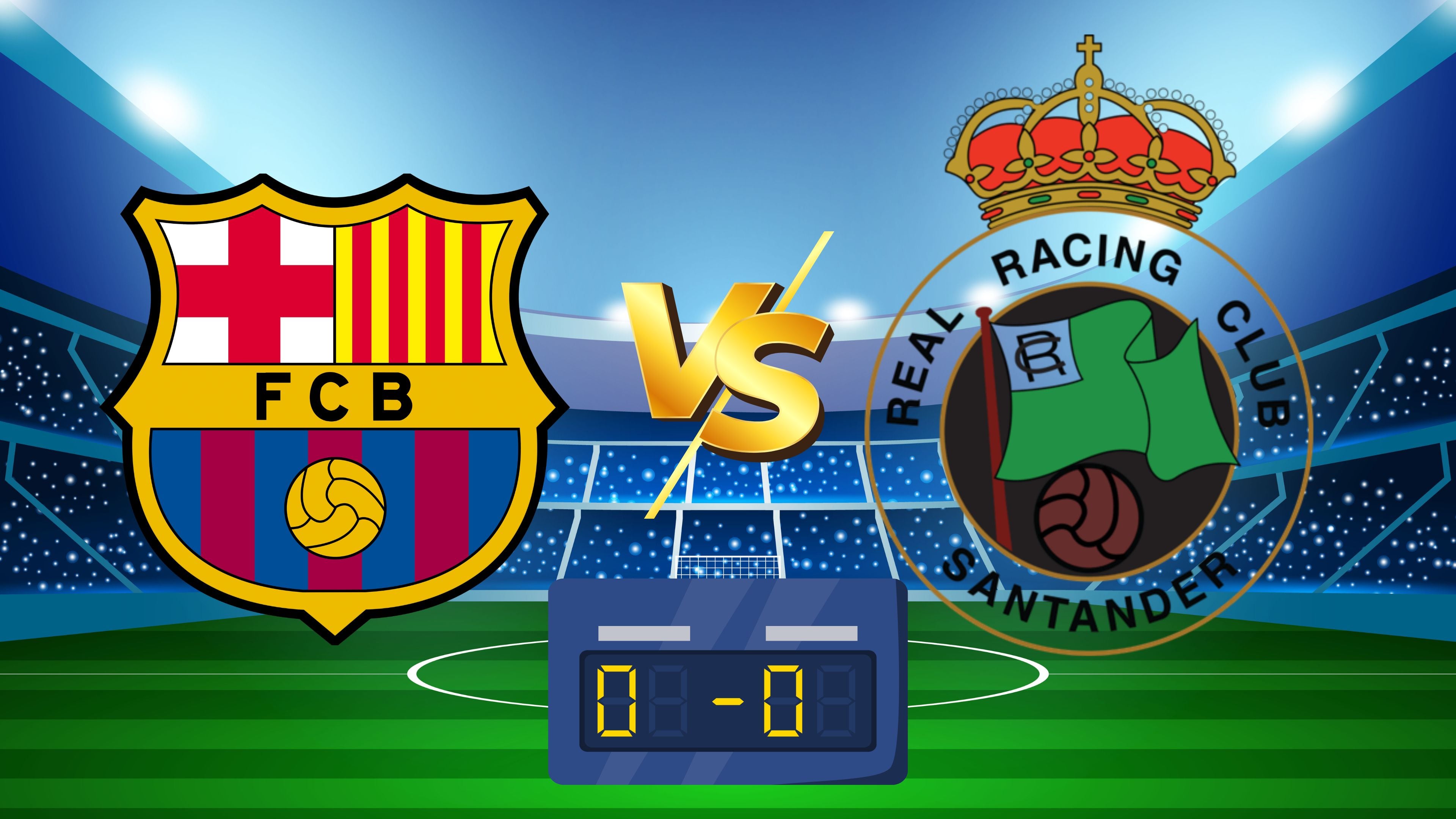 FC Barcelona vs Racing de Santander: Pronóstico y posibles alineaciones de la Jornada 6 de LaLiga