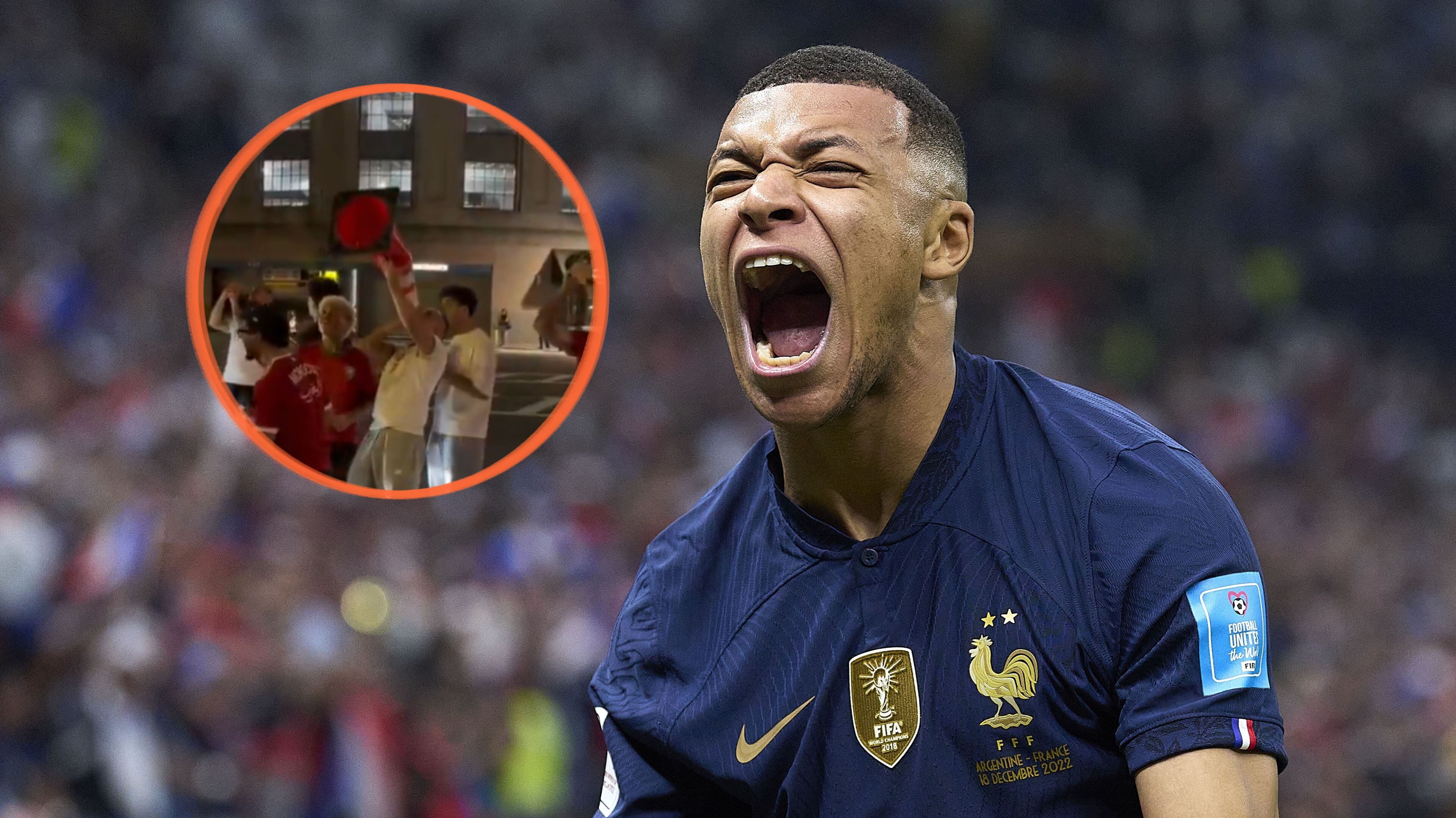 La insólita serenata que Marruecos dedicó a Francia antes del partido