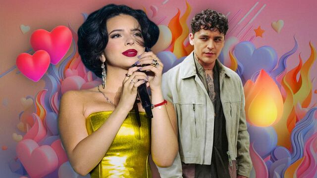 Ángela Aguilar le hace ojitos a Christian Nodal vestido de Dior