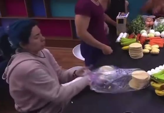 La Bebeshita guarda la comida en La Casa de los Famosos 2024 y genera asco por sus acciones