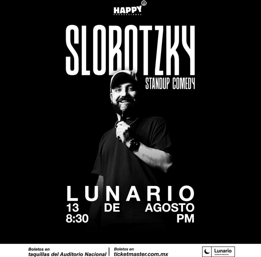 Slobotzky en el Lunario del Auditorio Nacional