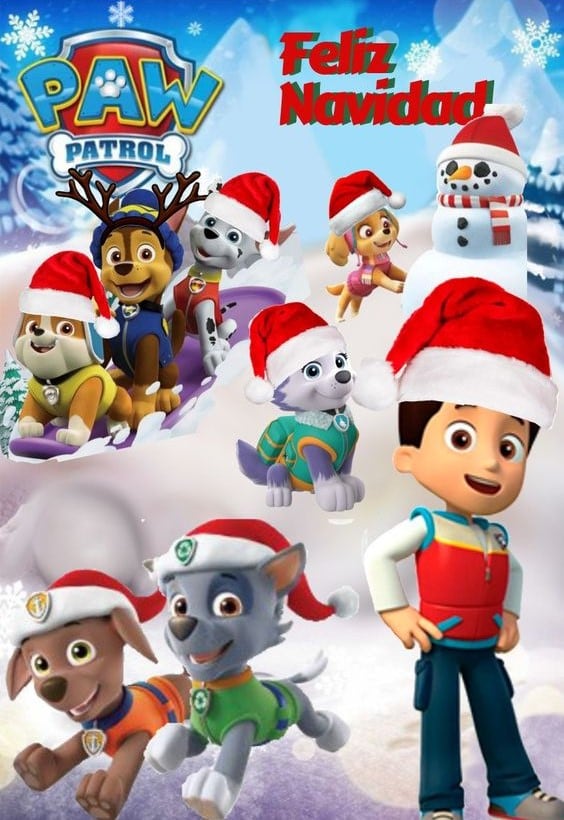 Carta para Santa Claus de Paw Patrol
