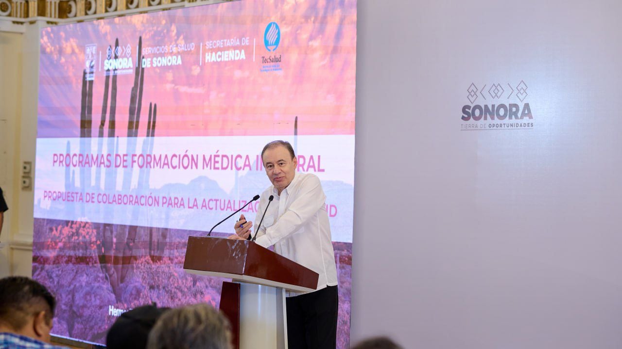 Alfonso Durazo impulsa capacitación médica con mil becas gratuitas en Sonora
