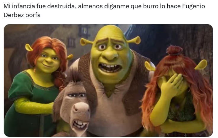 Memes de Shrek 5 y Eugenio Derbez