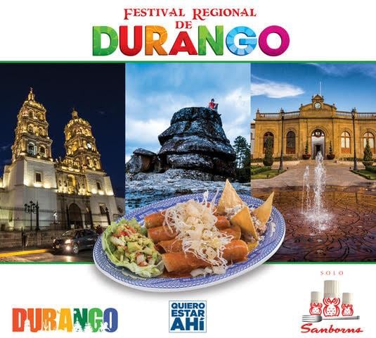 Sanborns prepara toda una muestra de la gastronomía del estado de Durango.