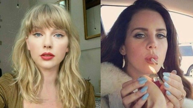 Memes de Lana del Rey y Taylor Swift