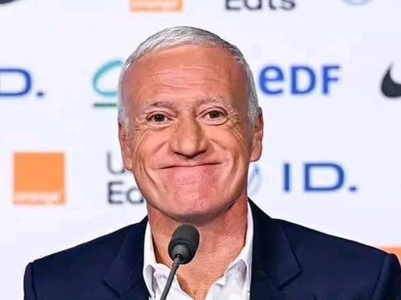 Didier Deschamps, exjugador campeón del mundo y actual DT de Francia.