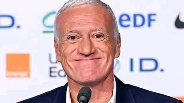 Didier Deschamps, exjugador campeón del mundo y actual DT de Francia.