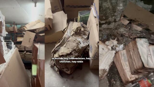 Alessandra Rojo de la Vega denuncia las malas condiciones de la oficina de archivo en la alcaldía Cuauhtémoc