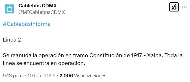 Fallas en Línea 2 le arruinan la noche a decenas