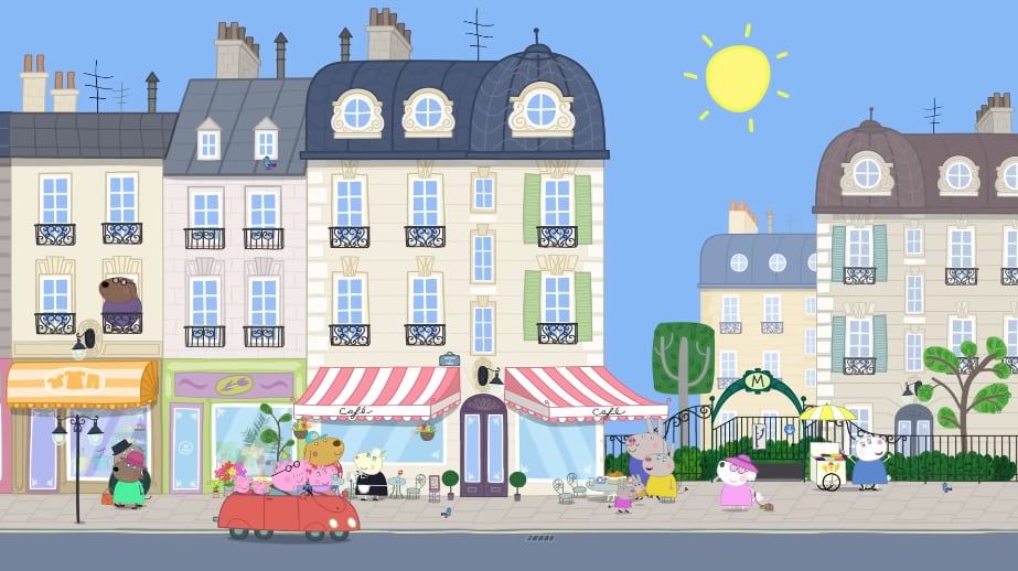 Peppa Pig conoce París