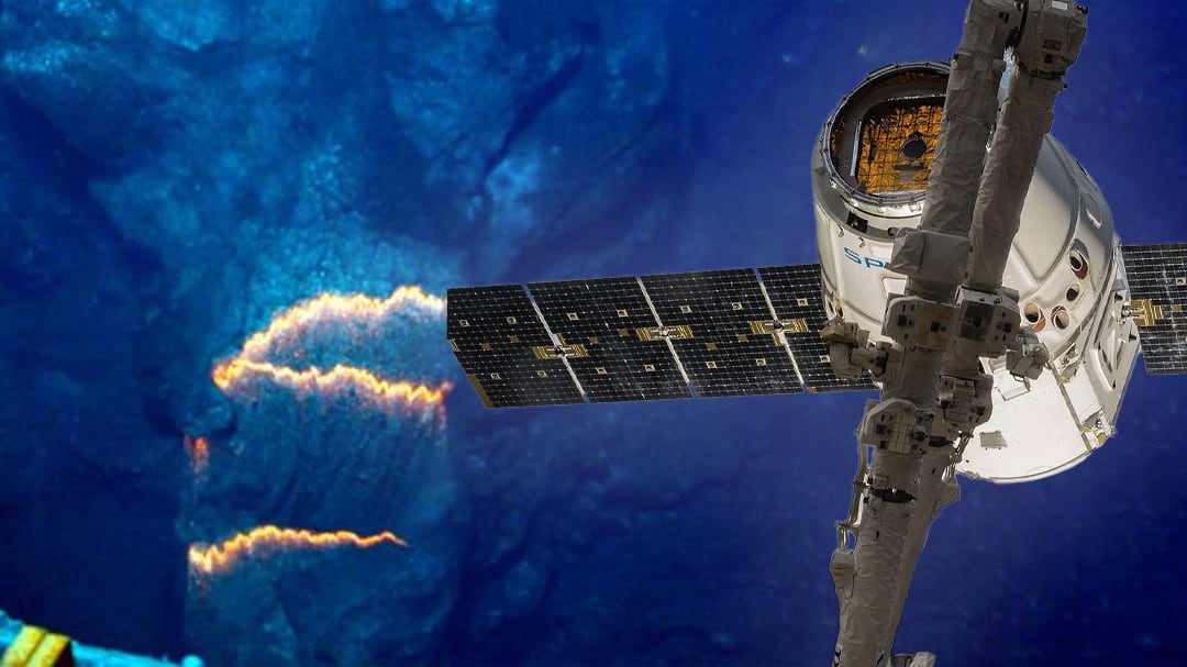 Satélites de la NASA detectan erupción submarina en el mar de Bismarck