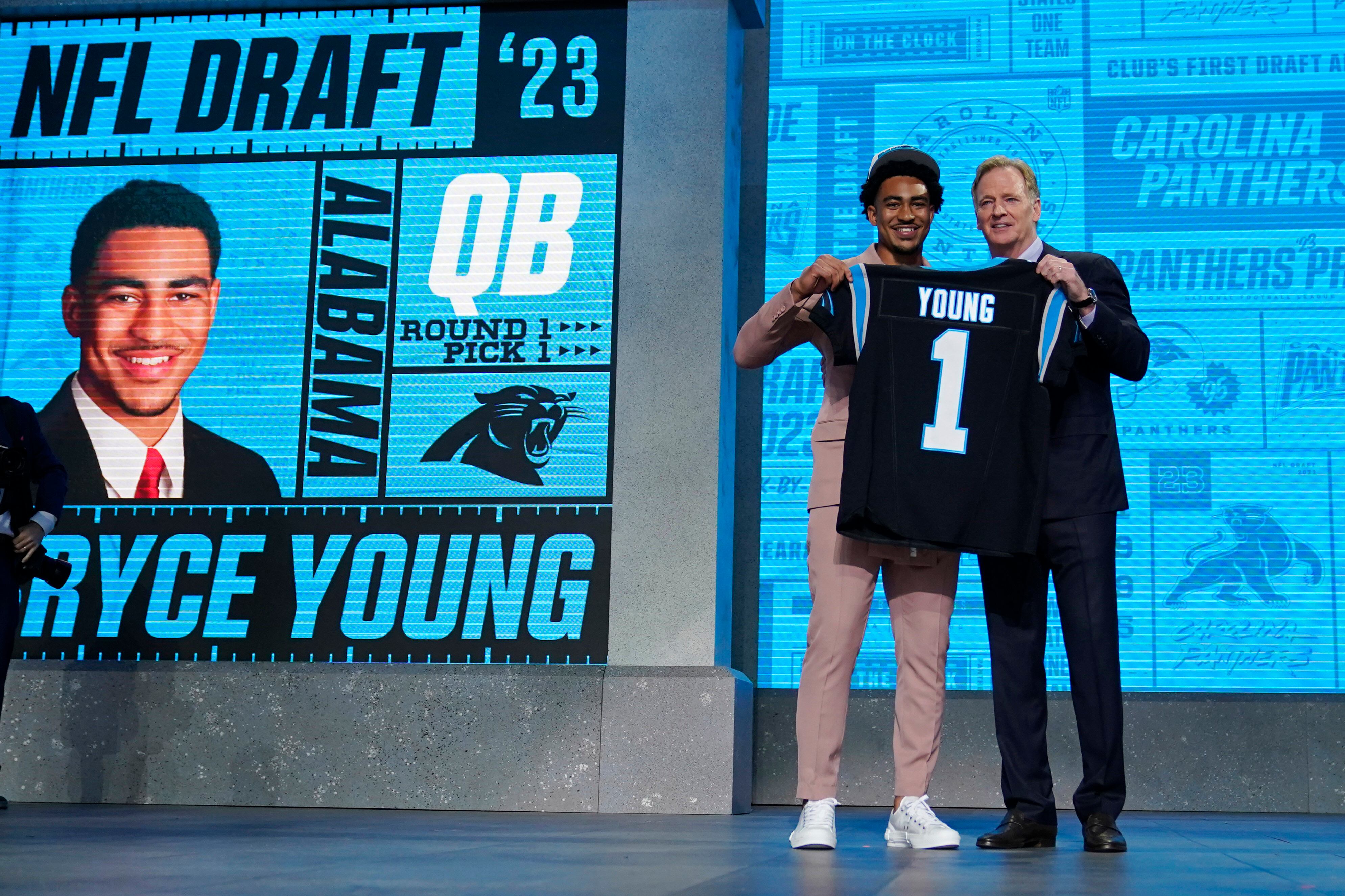 Bryce Young, primera selección global del Draft NFL 2023